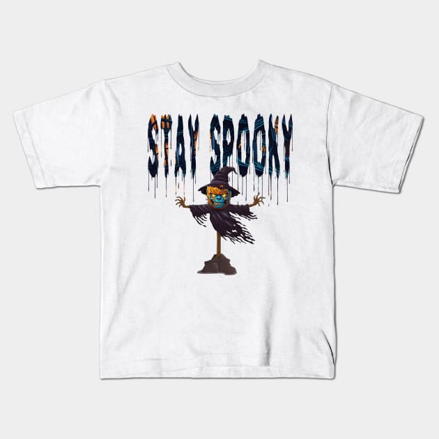 Stay Spooky Kids T-Shirt by Double You Store